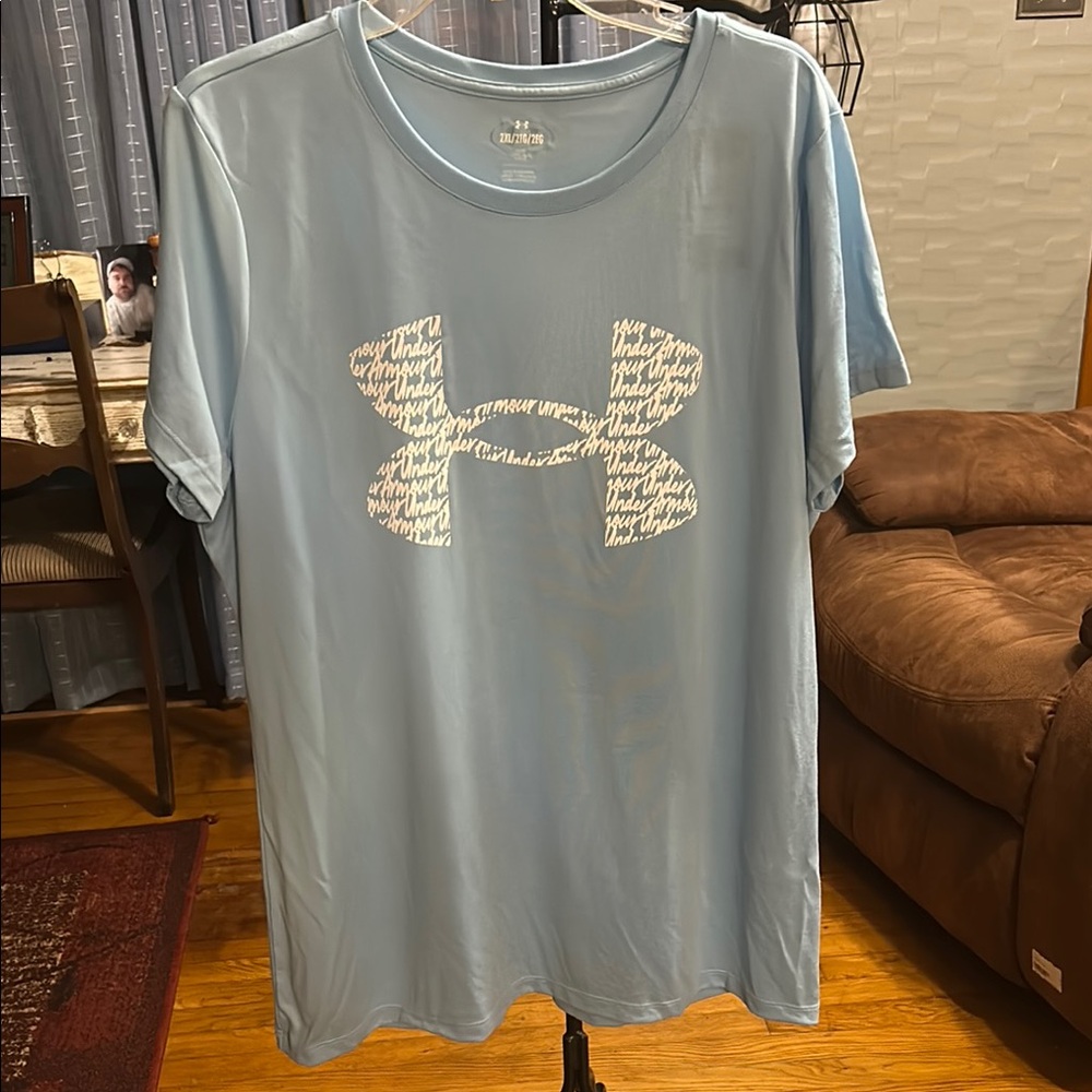 Under Armour Blue Short Sleeve Performance Tee